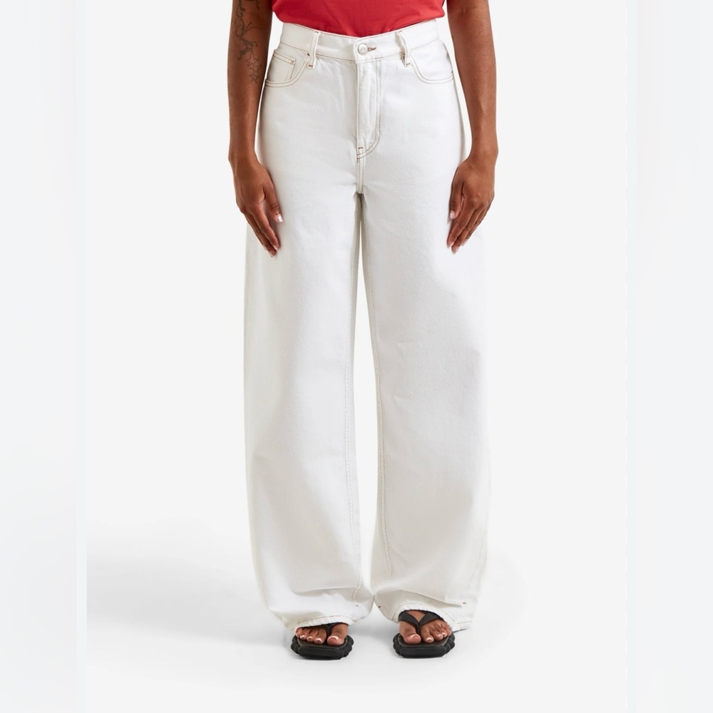 DALA - Sling Wide Leg Mid Rise Loose Fit Jeans Size 27